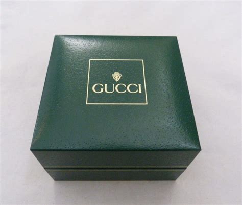 vintage Gucci watch box